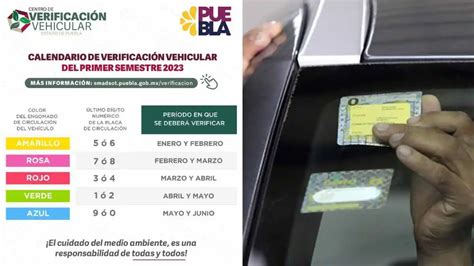 citas de verificación en puebla|Puebla